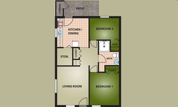 Oakdale Apartments in Dayton, OH - Building Photo - Floor Plan