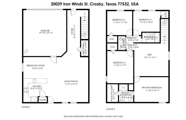 20039 Iron Winds St in Crosby, TX - Building Photo - Building Photo