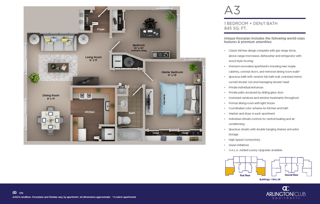 Arlington Club Apartments | Wheeling, IL Apartments