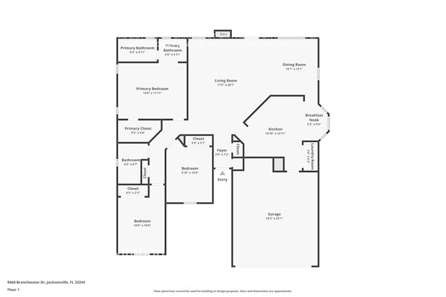 8460 Branchwater Dr in Jacksonville, FL - Building Photo - Building Photo