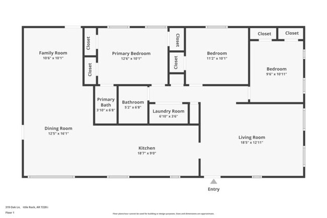 319 Oak Ln in Little Rock, AR - Building Photo - Building Photo