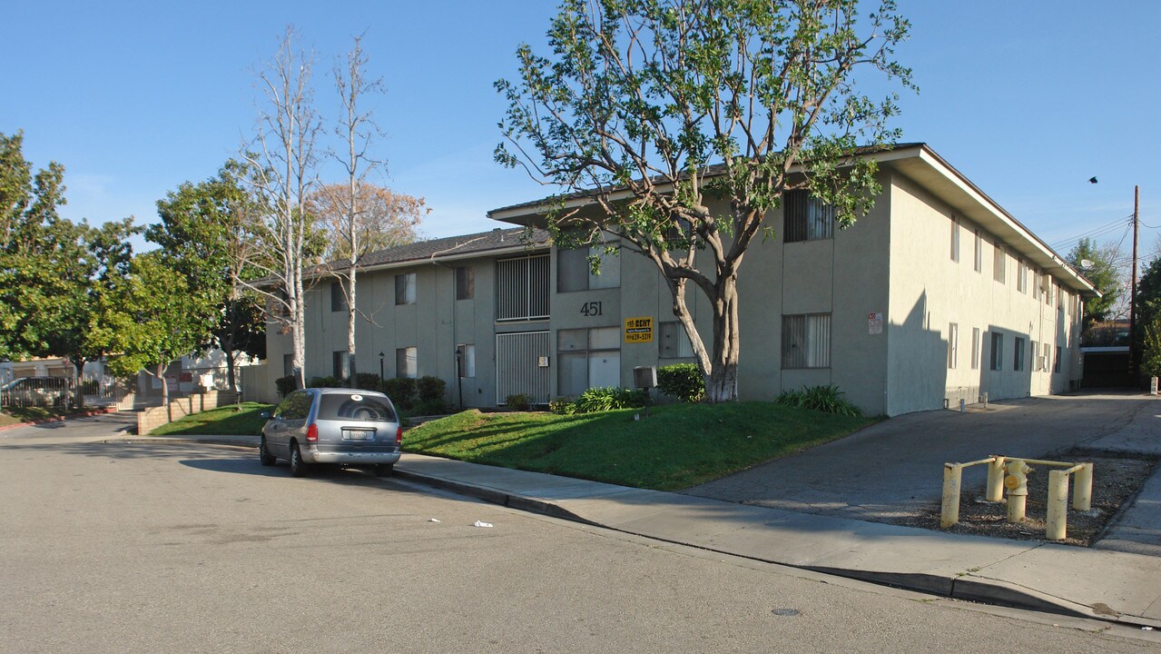 Anderwood Court in Pomona, CA - Building Photo