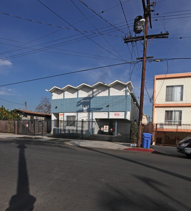 1256 N Kingsley Dr in Los Angeles, CA - Building Photo