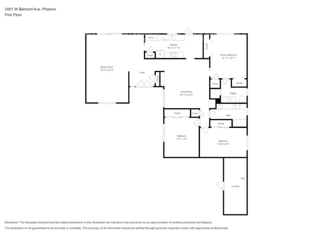 3401 W Belmont Ave in Phoenix, AZ - Building Photo - Building Photo