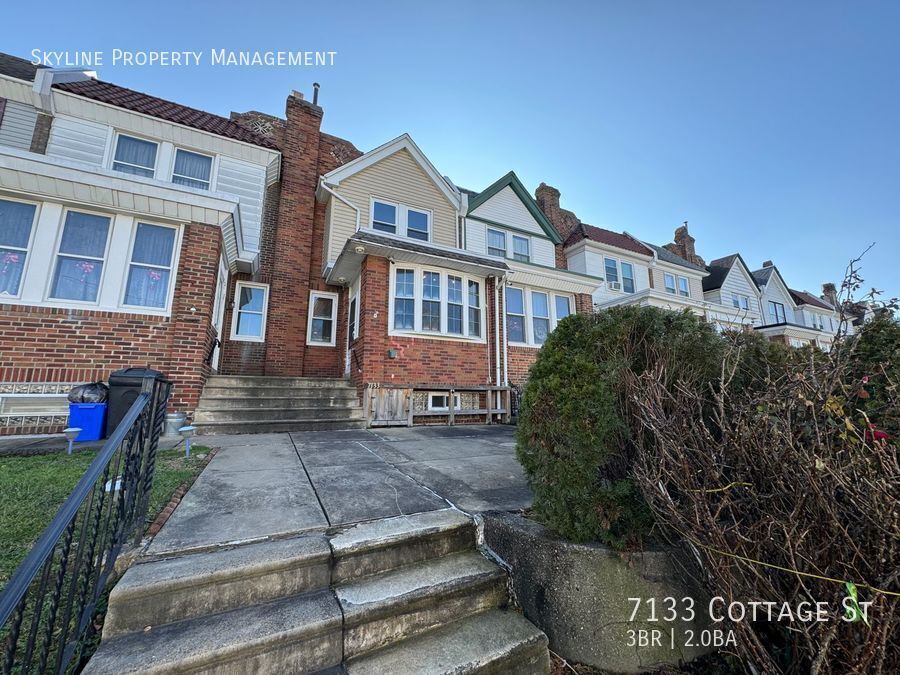 7133 Cottage St in Philadelphia, PA - Foto de edificio