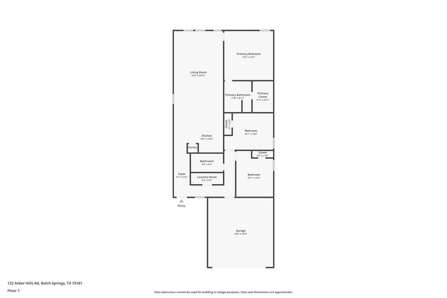 122 Arbor Hls Rd in Balch Springs, TX - Building Photo - Building Photo