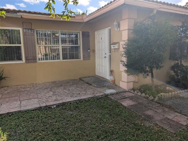 property at 7502 NW 44th Ct