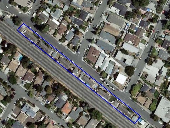 3010-3110 Williams Ave in Redwood City, CA - Foto de edificio - Building Photo