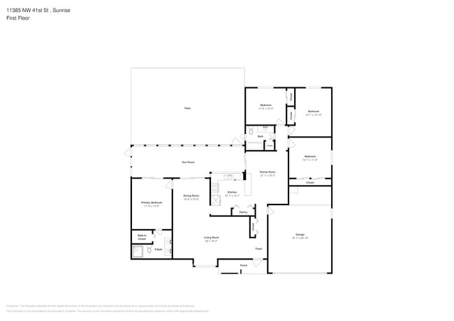 11385 NW 41st St in Sunrise, FL - Building Photo - Building Photo