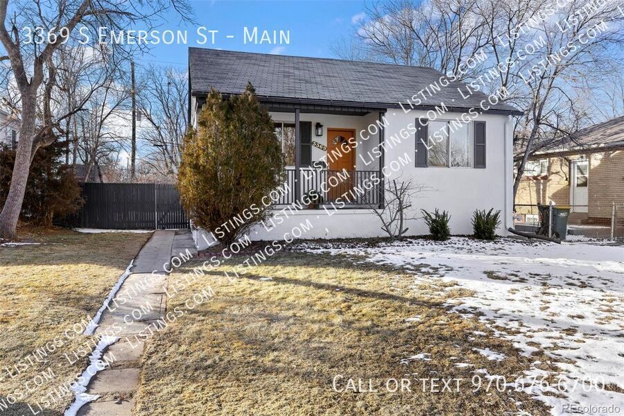 3369 S Emerson St in Englewood, CO - Foto de edificio