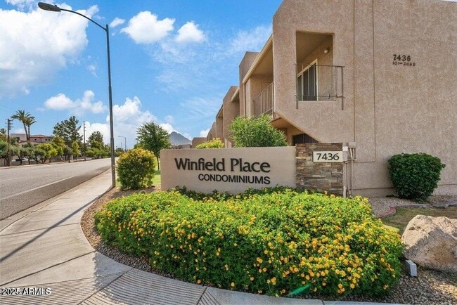 property at 7436 E Chaparral Rd