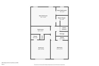 2825 Valley Crest Rd in Tuscaloosa, AL - Foto de edificio - Building Photo