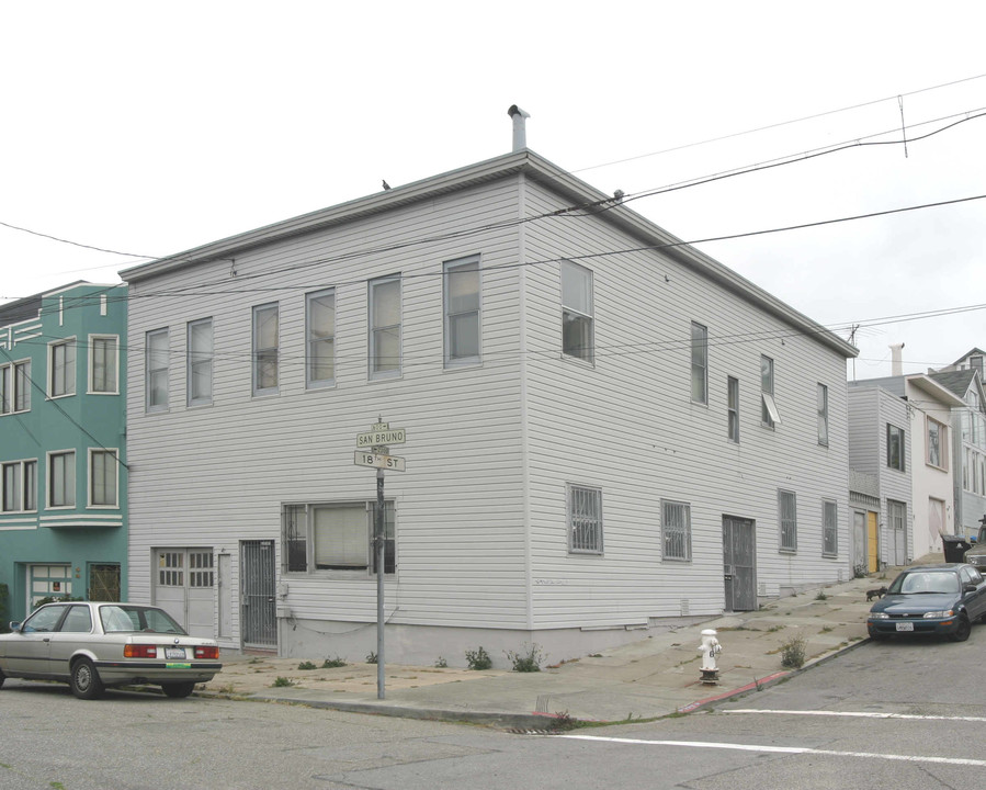 2236-2242 18th St in San Francisco, CA - Foto de edificio