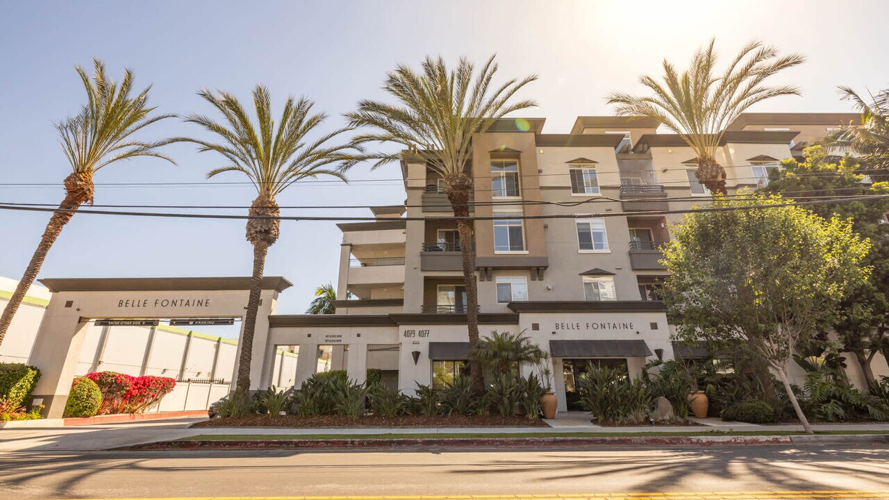 Belle Fontaine in Marina Del Rey, CA - Foto de edificio