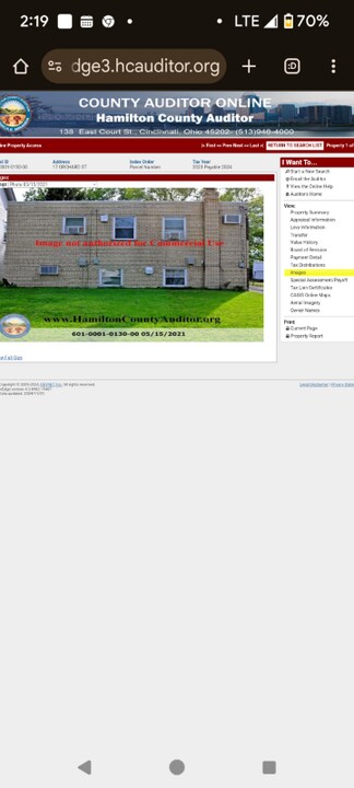 17 Orchard Ave-Unit -509 Davis St. Lockland, Ohio 45215 in Cincinnati, OH - Building Photo