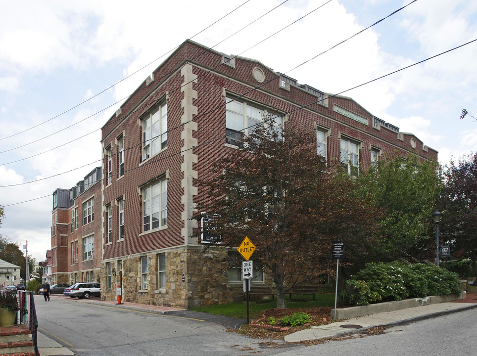 Clarke School in Newport, RI - Building Photo