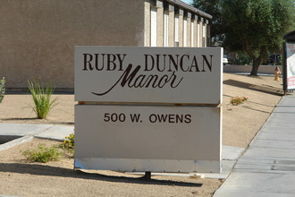 Ruby Duncan Manor in Las Vegas, NV - Building Photo - Building Photo