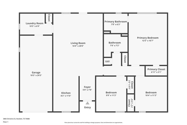 3805 Christine St in Rowlett, TX - Building Photo - Building Photo