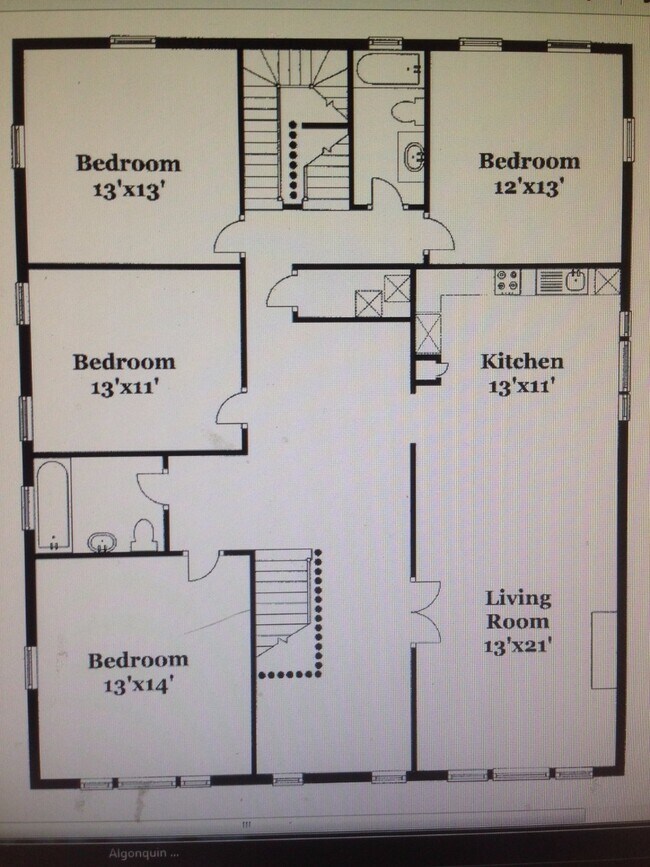 310 Allston St, Unit 2 in Boston, MA - Foto de edificio - Building Photo