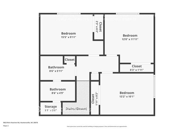 9825 Rich Hatchet Rd in Huntersville, NC - Foto de edificio - Building Photo
