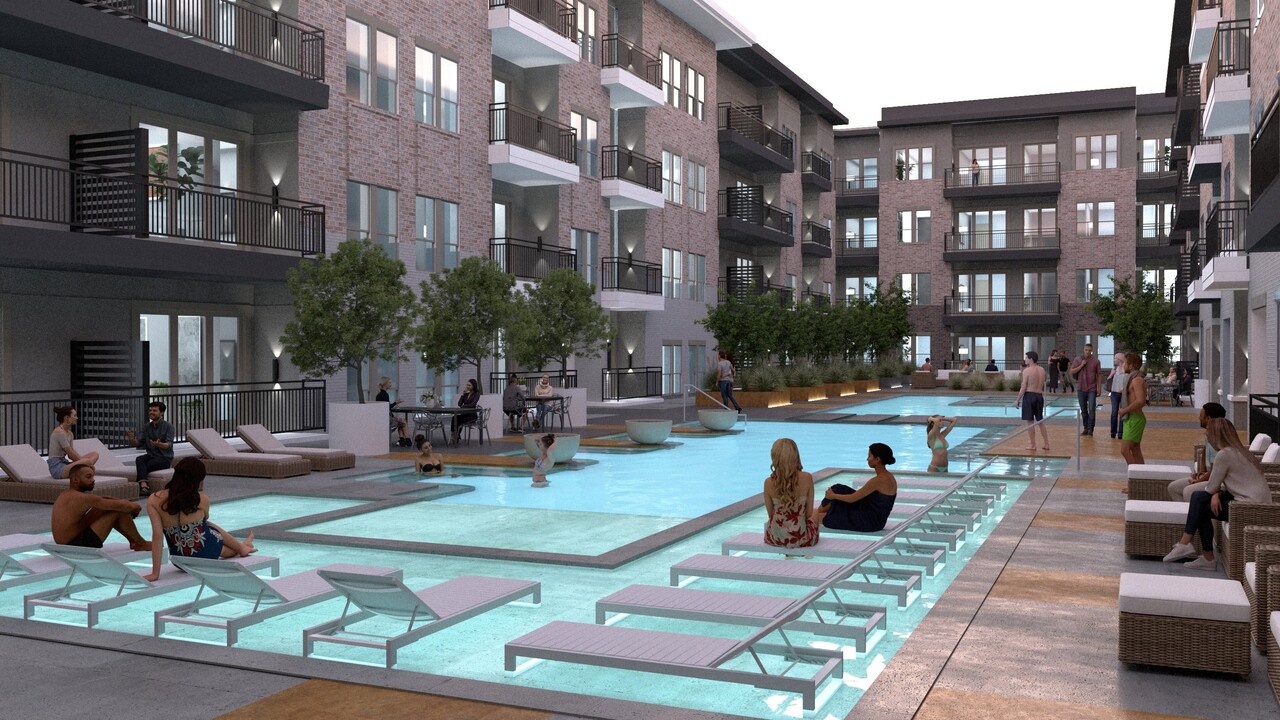 Residences at Fairview Town Center in Fairview, TX - Foto de edificio