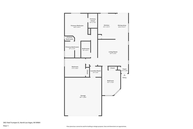 3921 Red Trumpet Ct in North Las Vegas, NV - Building Photo - Building Photo