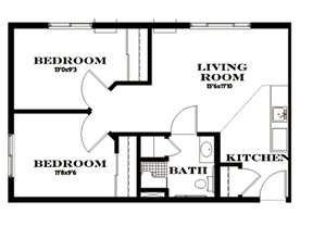 Copper Shores Village in Des Moines, IA - Foto de edificio - Floor Plan