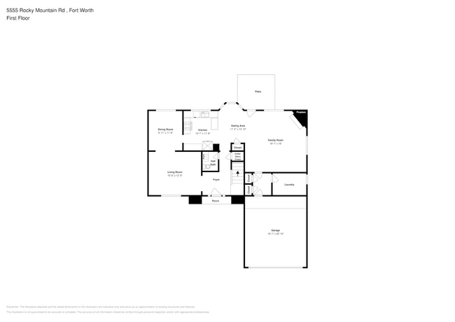 5555 Rocky Mountain Rd in Fort Worth, TX - Foto de edificio - Building Photo