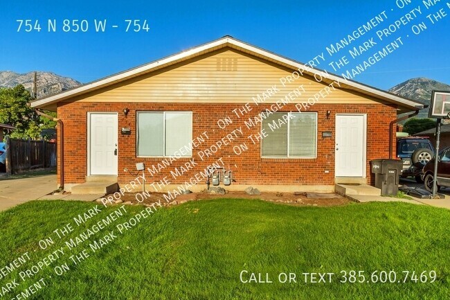 property at 754 N 850 W St