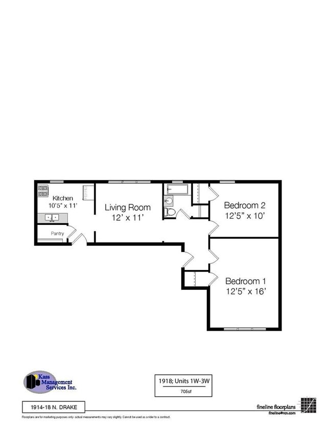 1918 N Drake Ave in Chicago, IL - Foto de edificio - Building Photo