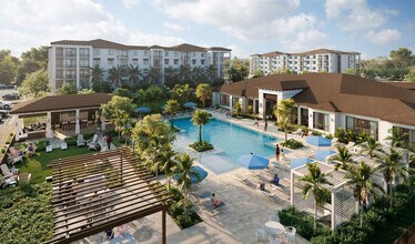 Parks at Hallandale in Hallandale Beach, FL - Foto de edificio - Building Photo