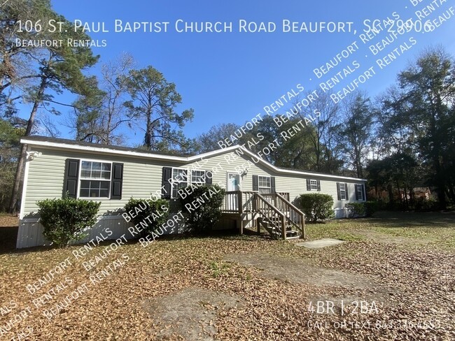 106 St Paul Baptist Church Rd in Beaufort, SC - Building Photo - Building Photo