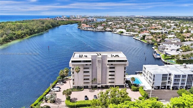 property at 900 NE Spanish River Blvd