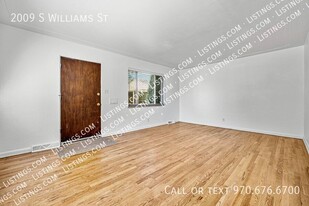 2009 S Williams St in Denver, CO - Building Photo - Building Photo