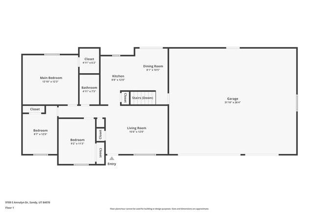 9709 E Annalyn Dr in Sandy, UT - Building Photo - Building Photo