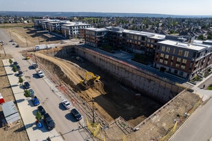 Single Family Homes at West District in Calgary, AB - Building Photo