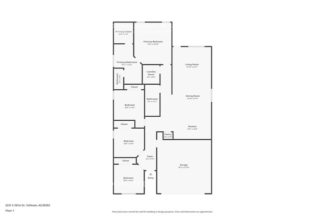 2231 S 101st Dr in Tolleson, AZ - Foto de edificio - Building Photo