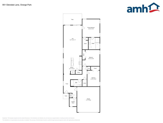 851 Glendale Ln in Orange Park, FL - Building Photo - Building Photo