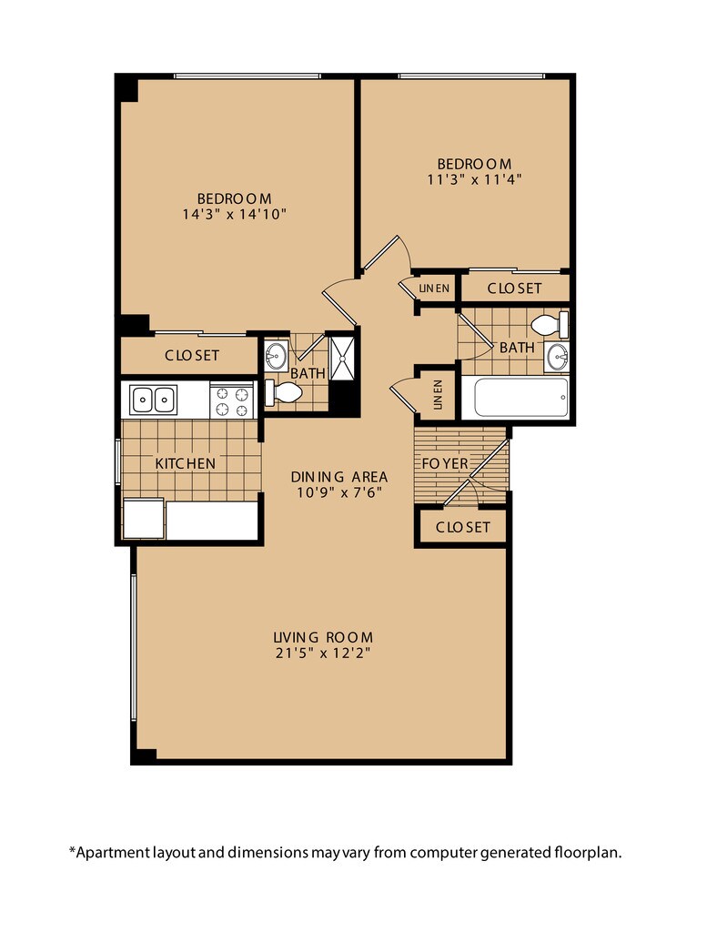 The Berkshire Apartments in Washington, DC