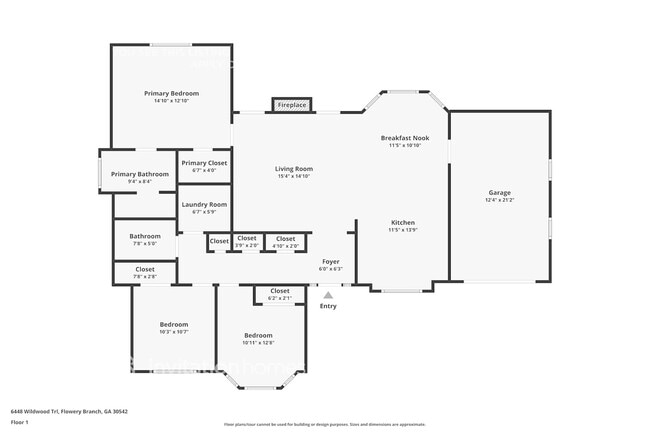 6448 Wildwood Trail in Flowery Branch, GA - Building Photo - Building Photo