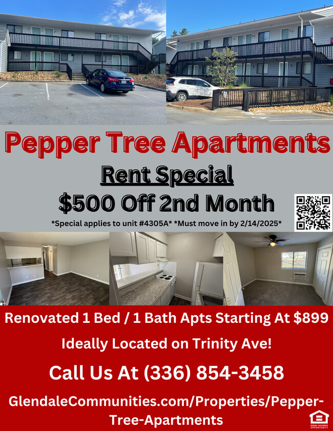 Pepper Tree Apartments in Greensboro, NC - Building Photo - Building Photo