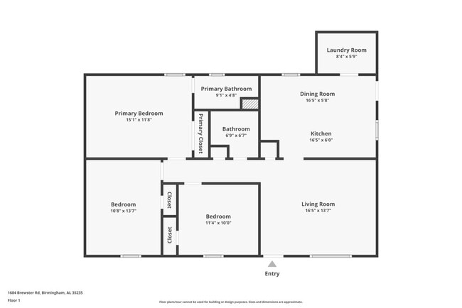 1684 Brewster Rd in Birmingham, AL - Building Photo - Building Photo
