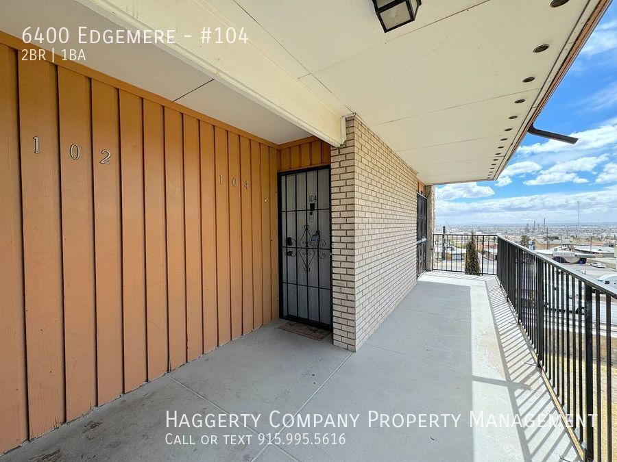 6400 Edgemere Blvd, Unit #104 in El Paso, TX - Building Photo