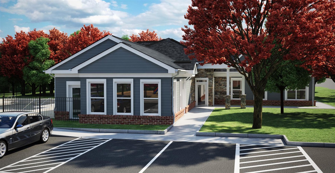 The Apartments at Overlook Terrace in Fredericksburg, VA - Building Photo