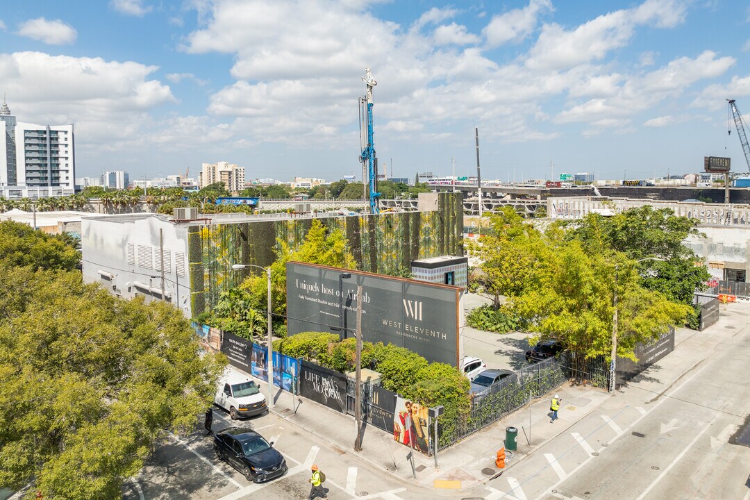 West Eleventh Residences in Miami, FL - Building Photo