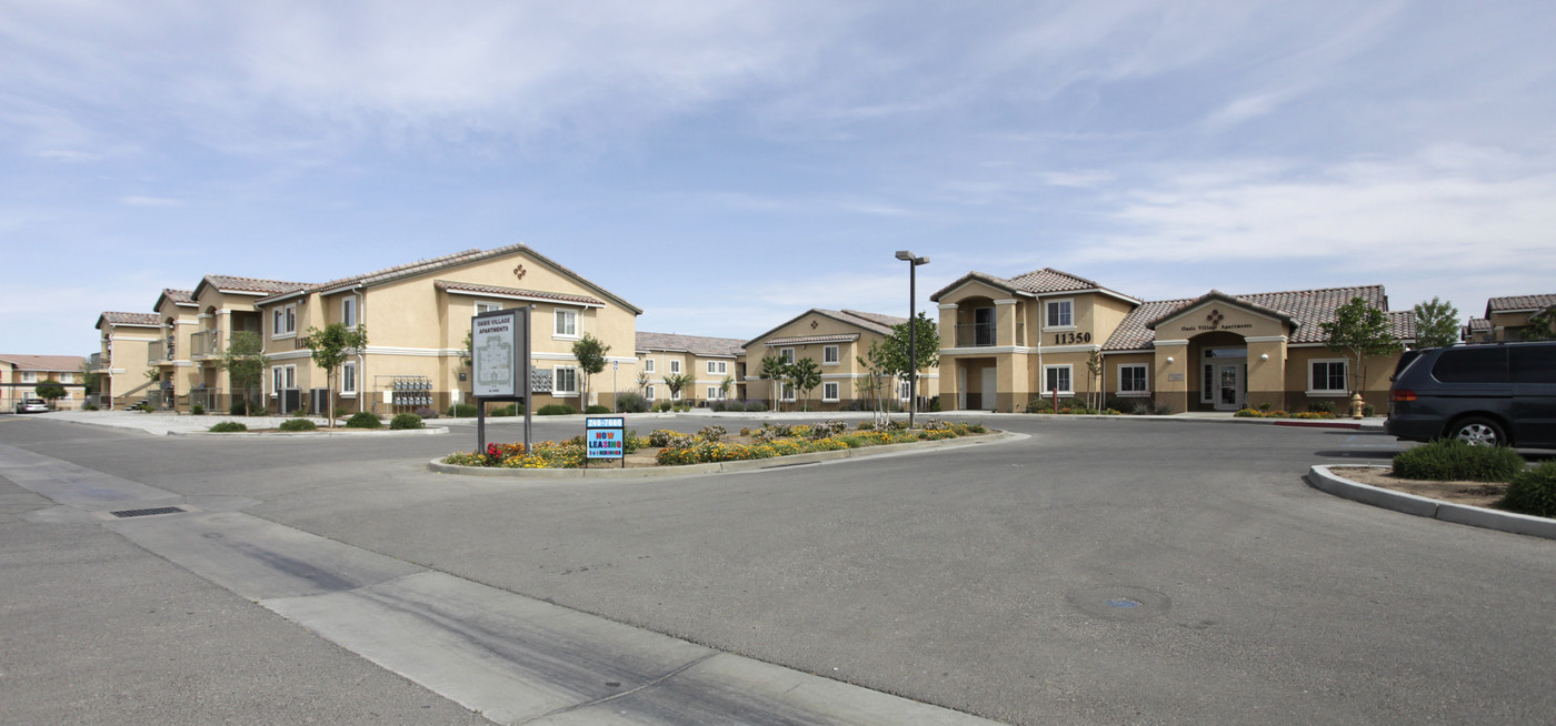 Oasis Village in Adelanto, CA - Building Photo