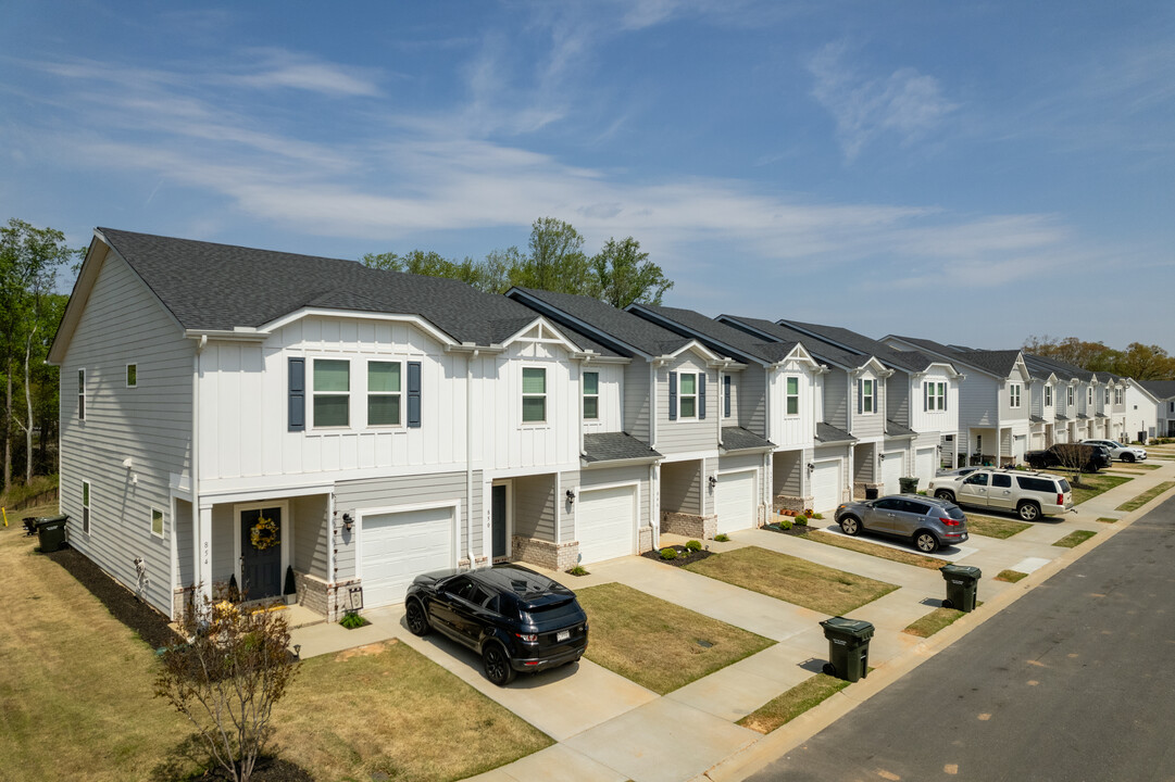 City Station Townes in Greer, SC - Building Photo