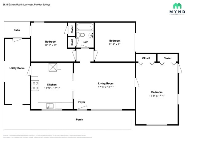 3836 Garrett Rd SW in Powder Springs, GA - Building Photo - Building Photo