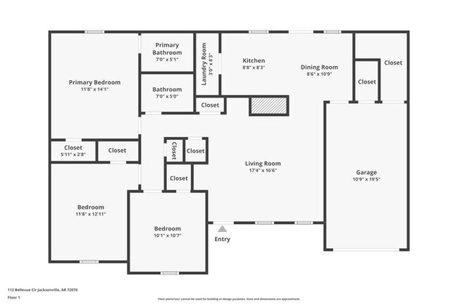 112 Bellevue Cir in Jacksonville, AR - Building Photo - Building Photo