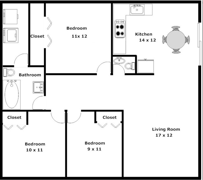 Pine Forest Homes in Gainesville, FL - Building Photo - Floor Plan